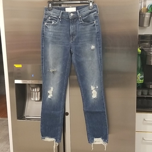 💕MOTHER SUPERIOR💕 Flirt Ankle Jeans ~ Testing the Waters High Rise 26 - Picture 12 of 16